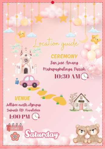 Invitation design example 2